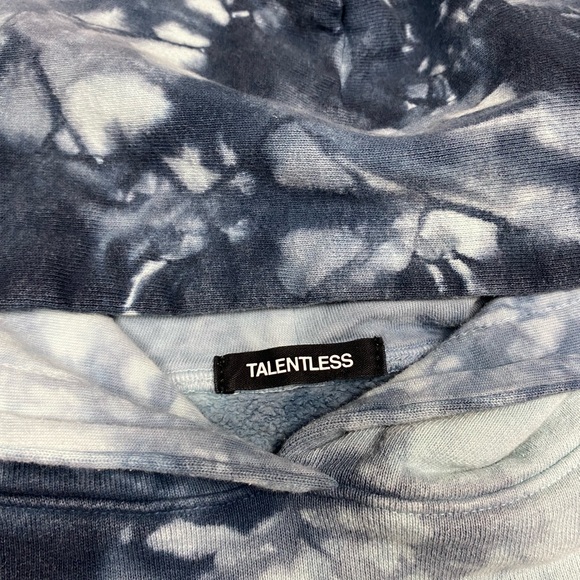 Worn talentless tie dye hoodie sweatshirt men’s size medium - Picture 2 of 4